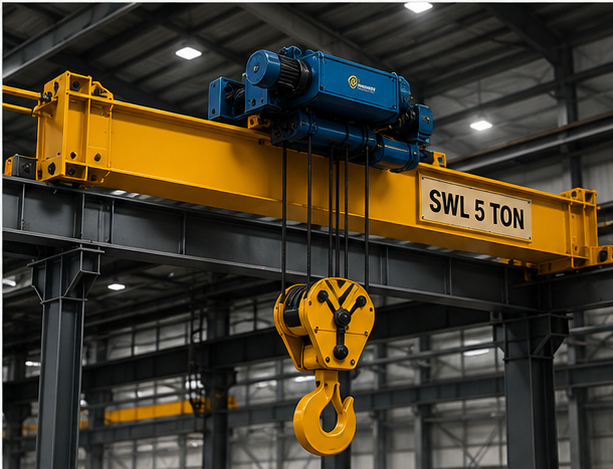 5 ton EOT crane